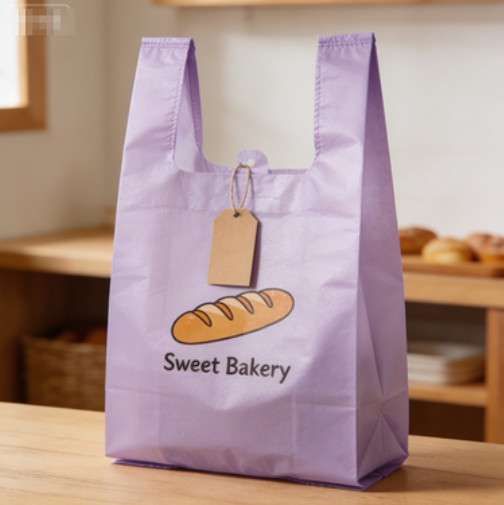 商超環(huán)保可降解加強款無紡布背心袋