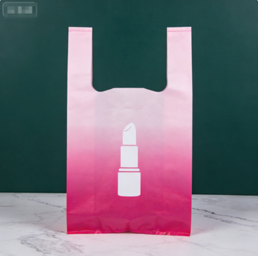 商超高端覆膜款無紡布背心袋